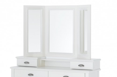 Дзеркало для туалетного столика MADISON 25 SZYNAKA білий альпійський